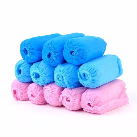 도매 일회용 안티 슬립 비 짠 PP 신발 커버
